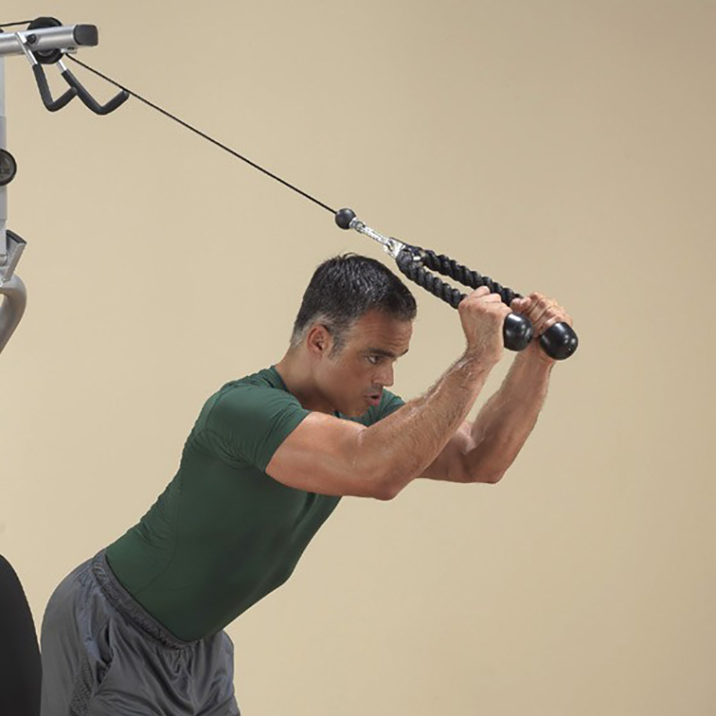 Corde de tirage à triceps musculation simple à un bras 40 cm