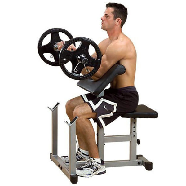 Banc biceps curl home fitness POWERLINE BODYSOLID