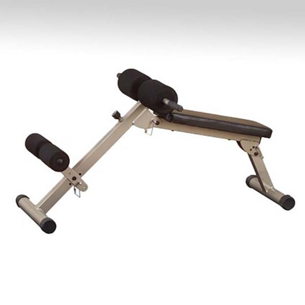 Banc abdominaux et hyperextension lombaire BEST FITNESS BODYSOLID BFHYP10