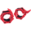 Bagues stop disques olympiques LOCK-JAW RED ROUGE EN RESINE BODYTONICFORM
