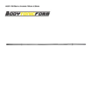 barre musculation-28mm longueur 160cm Bodytonicform 44201-160