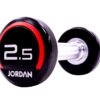 halteres monobloc urethane premium jordan fitness jlud3 2.5 à 75kg